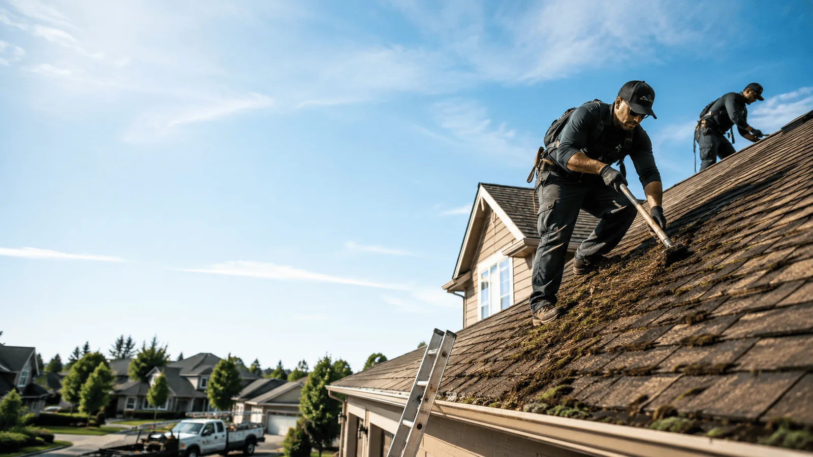 Roof Moss Removal in Garberville, CA near me